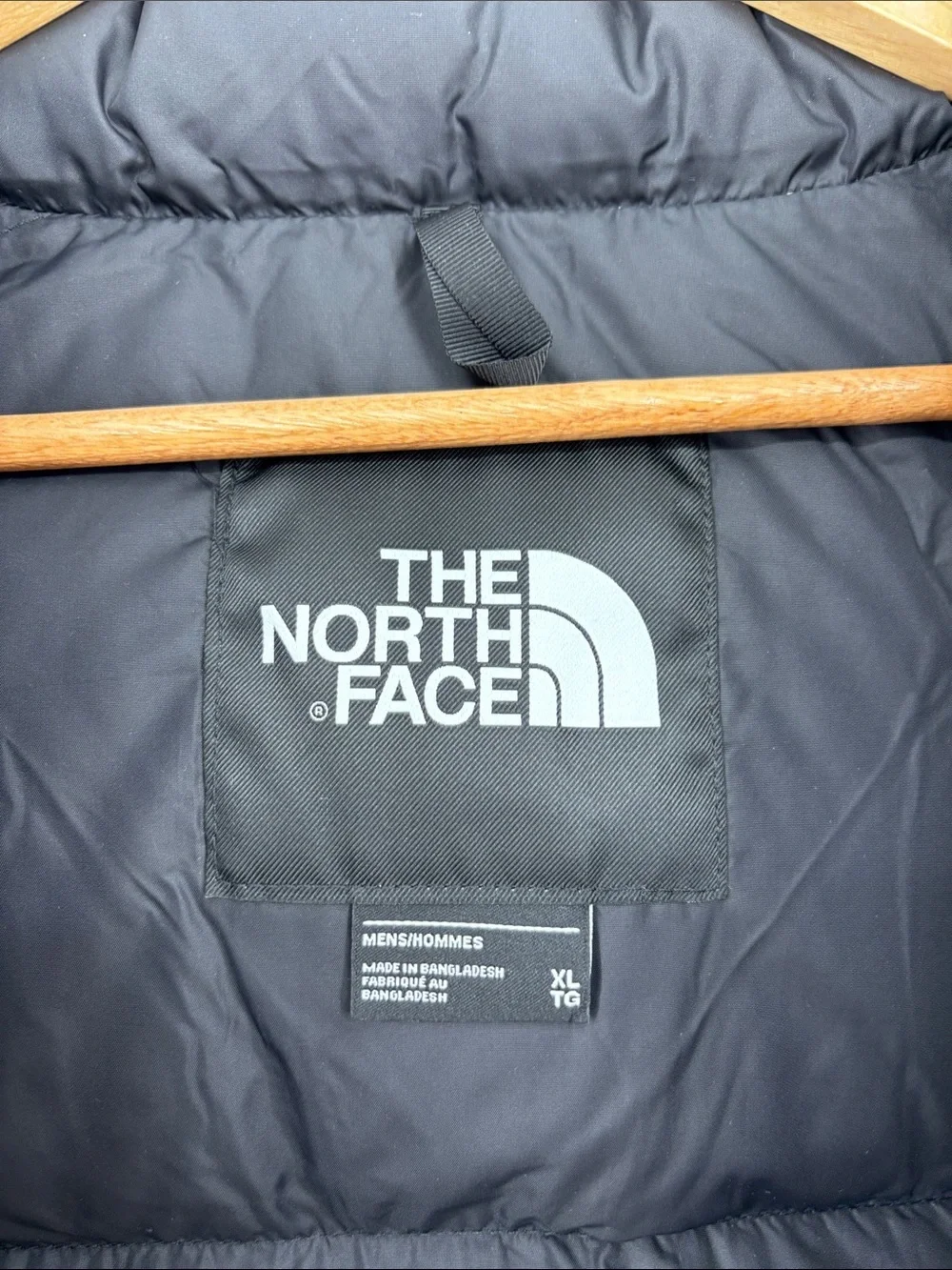 The North Face 1996 Retro Nuptse Jacket in Brown Black Nylon Men’s Size XL NWT!
